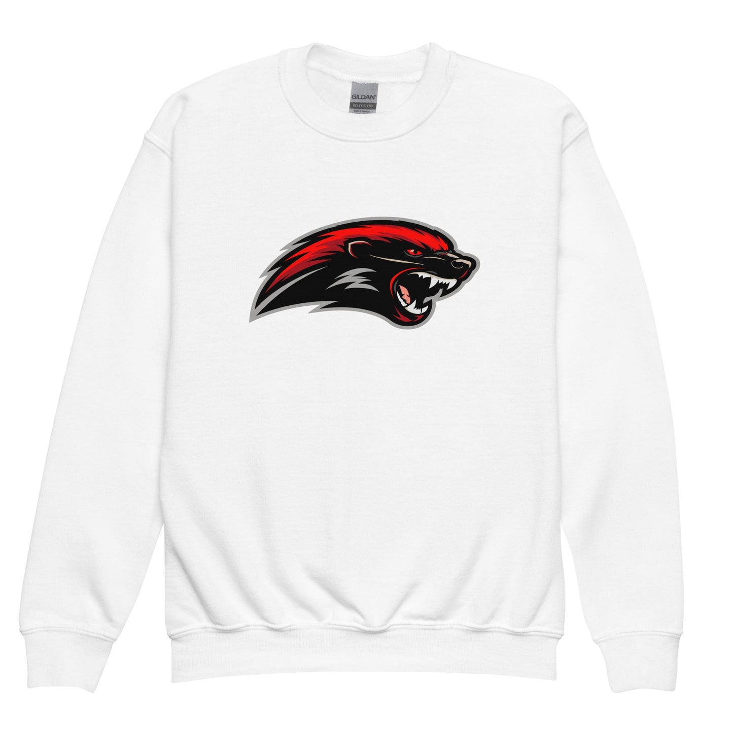 Classic | Youth Sweatshirt | Midwest Badgers | Emblem Logo