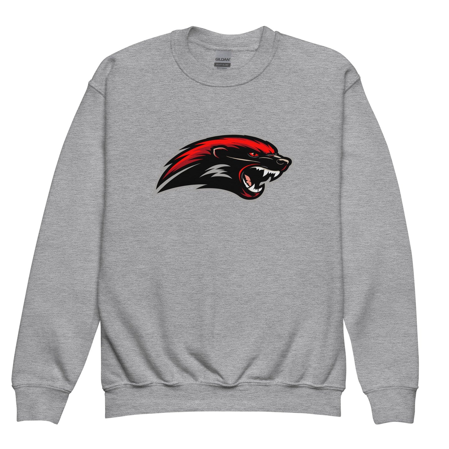 Classic | Youth Sweatshirt | Midwest Badgers | Emblem Logo