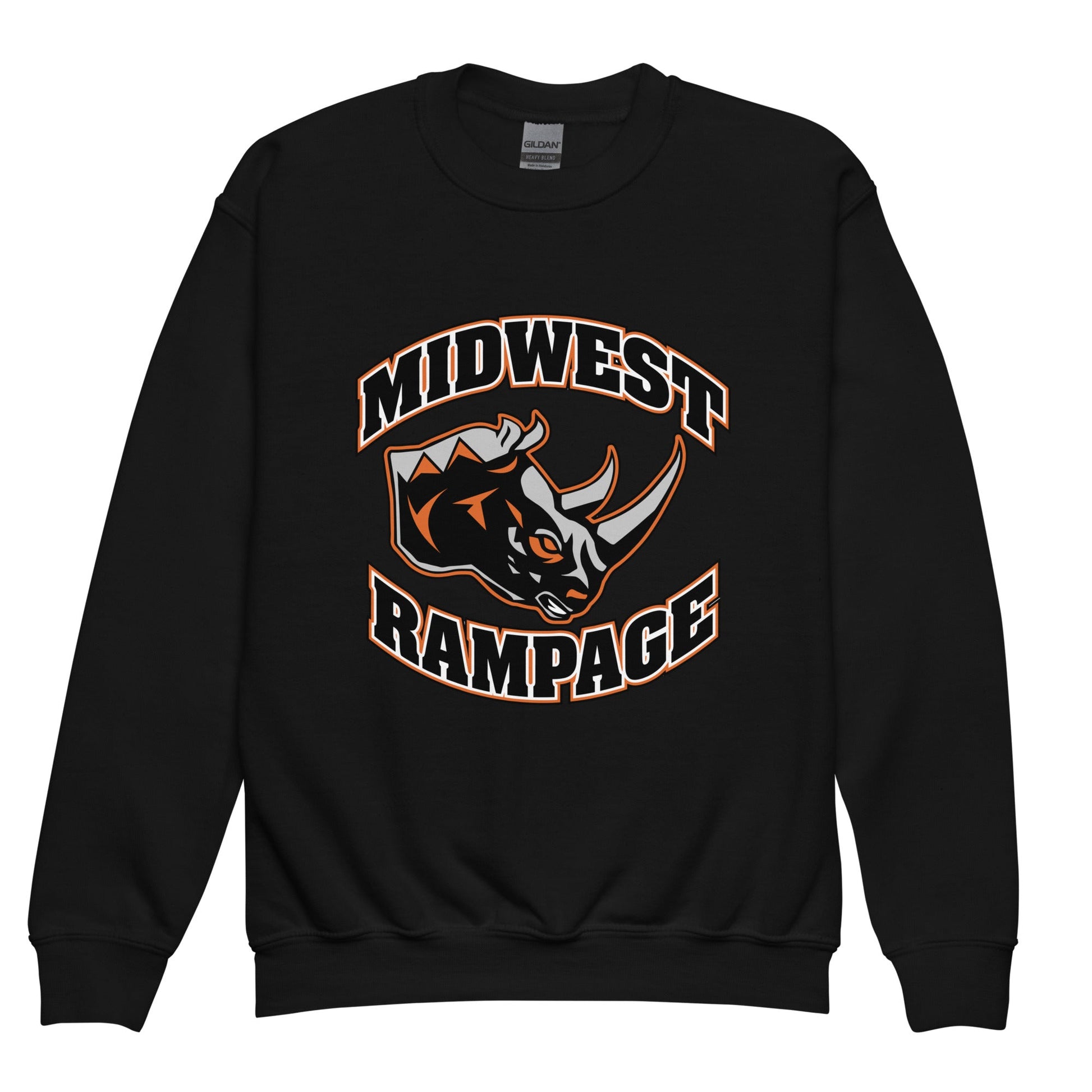 Classic | Youth Sweatshirt | Midwest Rampage | Crest Logo