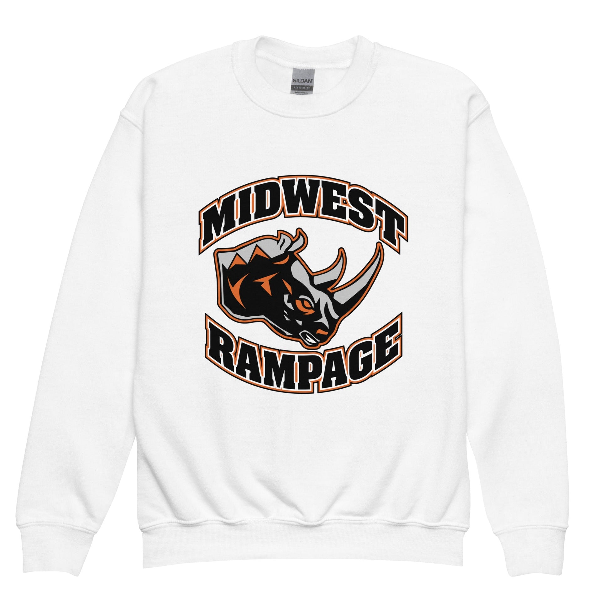 Classic | Youth Sweatshirt | Midwest Rampage | Crest Logo
