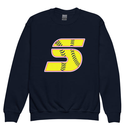 Classic | Youth Sweatshirt | Midwest Swing Softball | Classic Logo