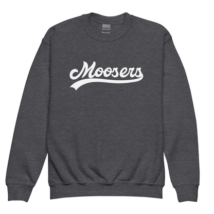 Classic | Youth Sweatshirt | Moosers | Athletic Script Logo