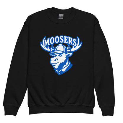 Classic | Youth Sweatshirt | Moosers | Mascot Logo