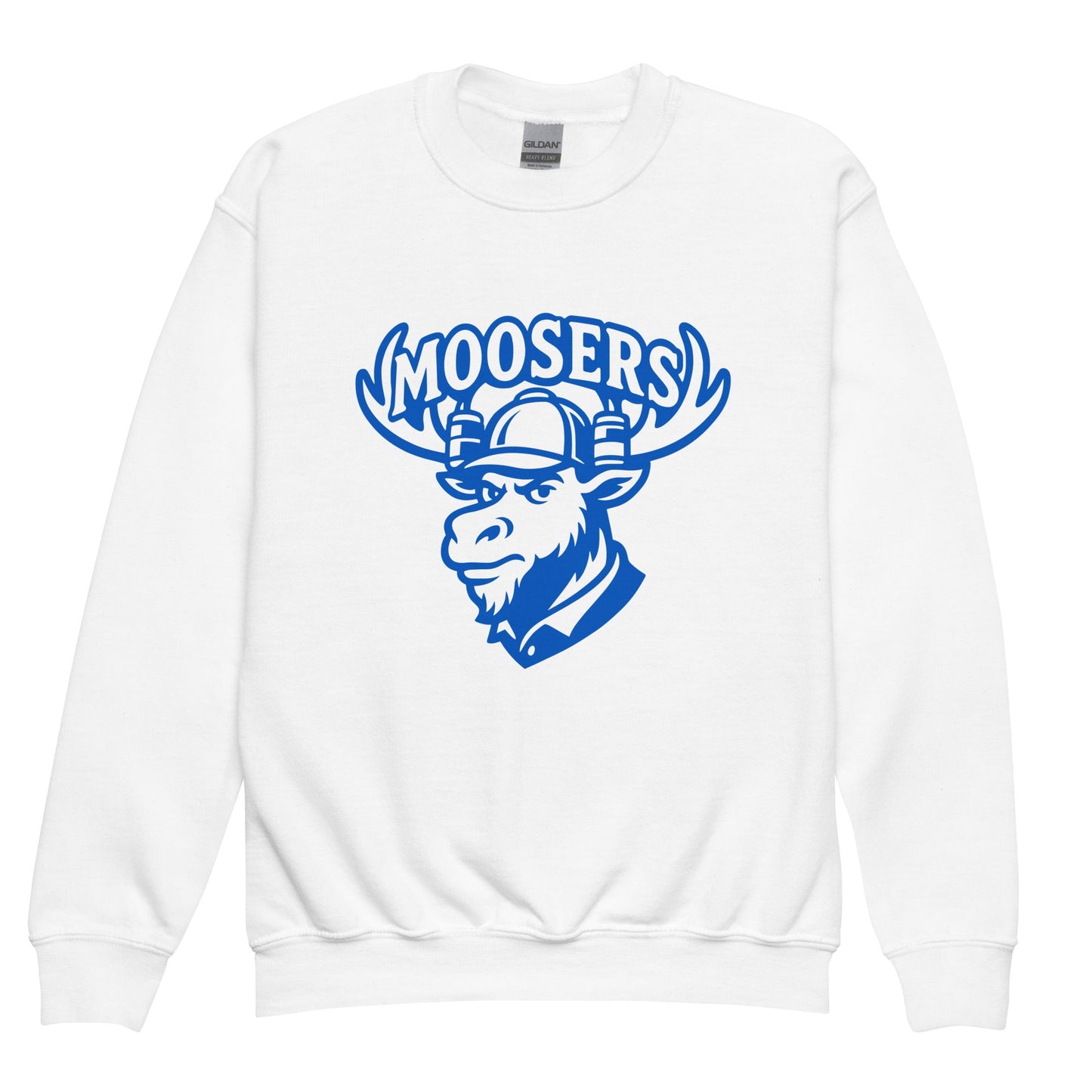 Classic | Youth Sweatshirt | Moosers | Mascot Logo