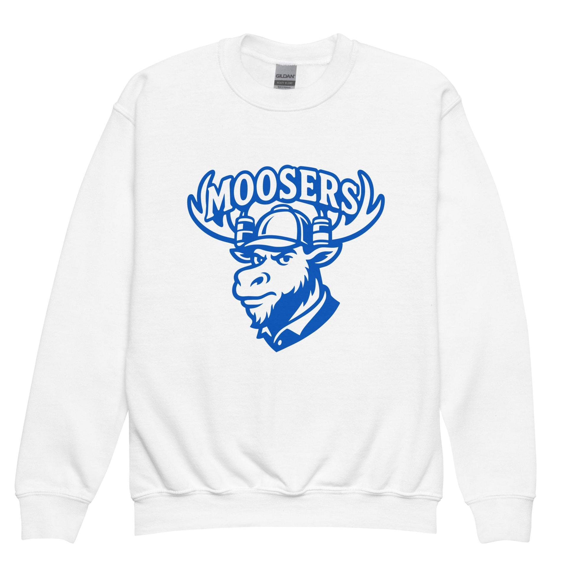 Classic | Youth Sweatshirt | Moosers | Mascot Logo