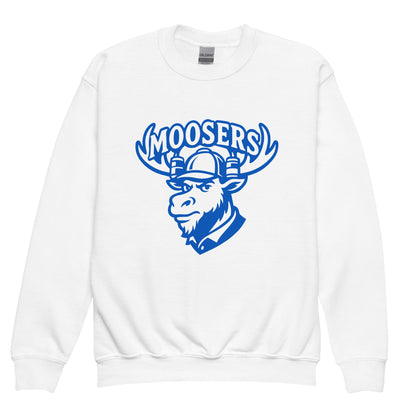 Classic | Youth Sweatshirt | Moosers | Mascot Logo