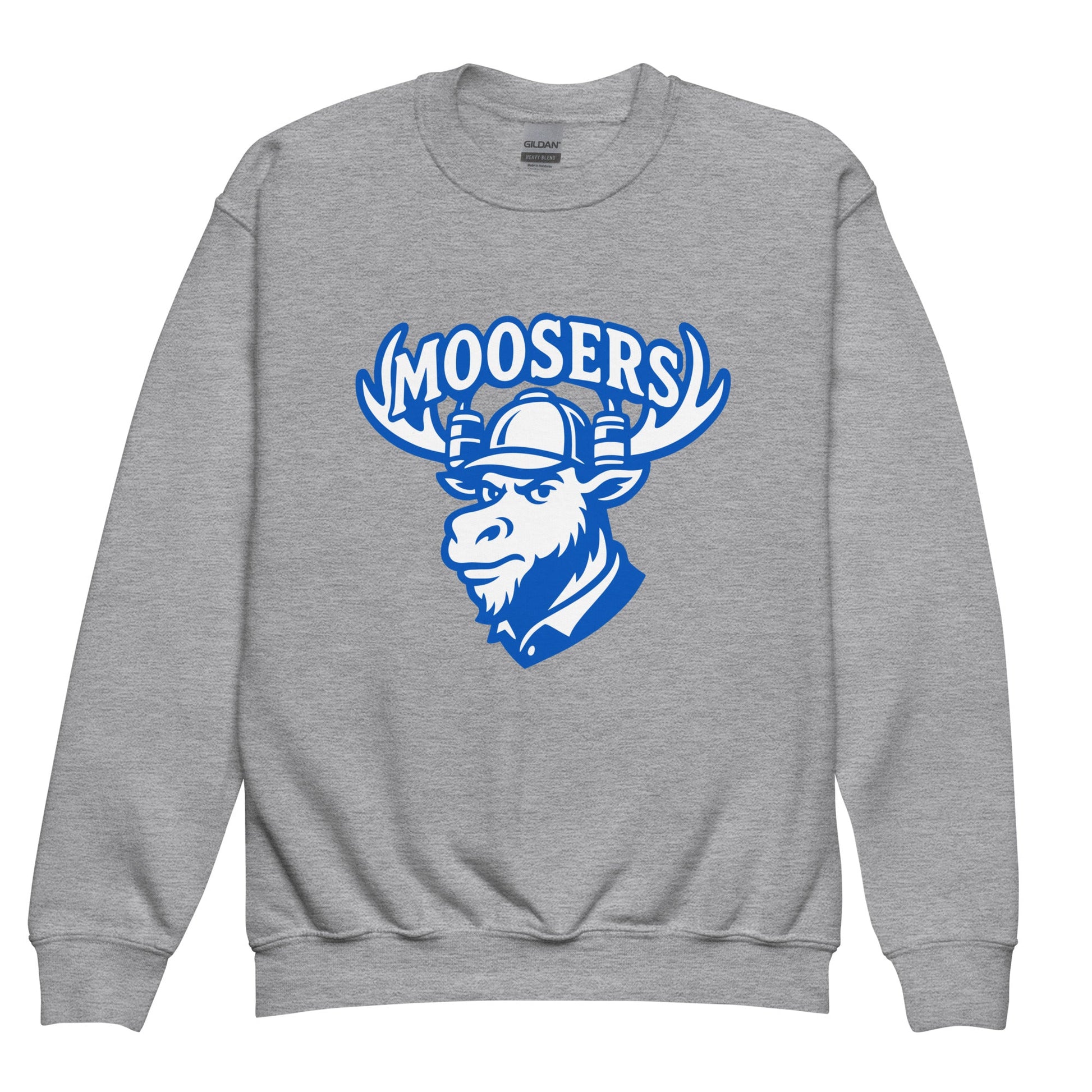 Classic | Youth Sweatshirt | Moosers | Mascot Logo