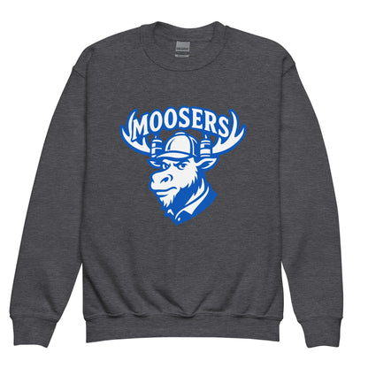 Classic | Youth Sweatshirt | Moosers | Mascot Logo