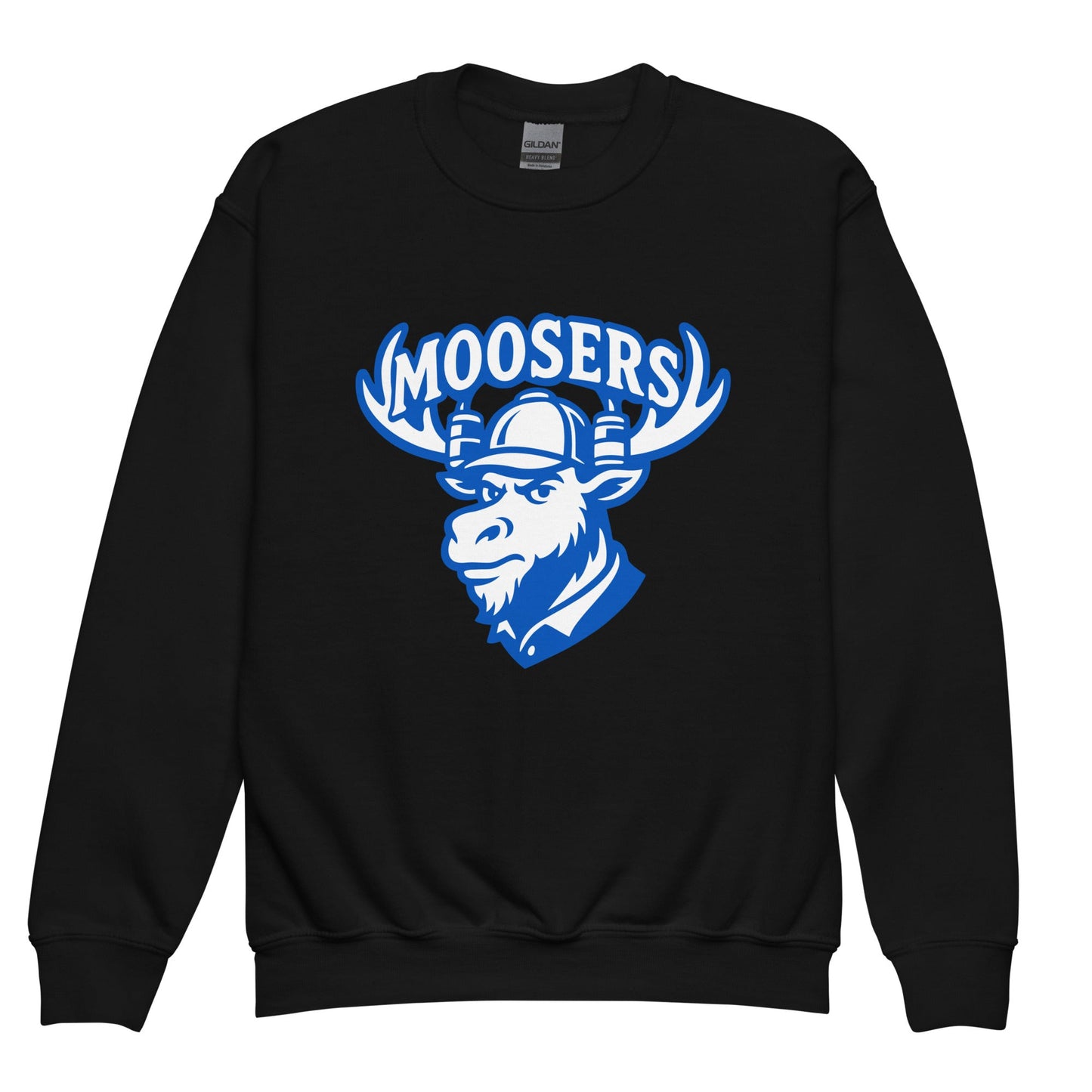 Classic | Youth Sweatshirt | Moosers | Mascot Logo