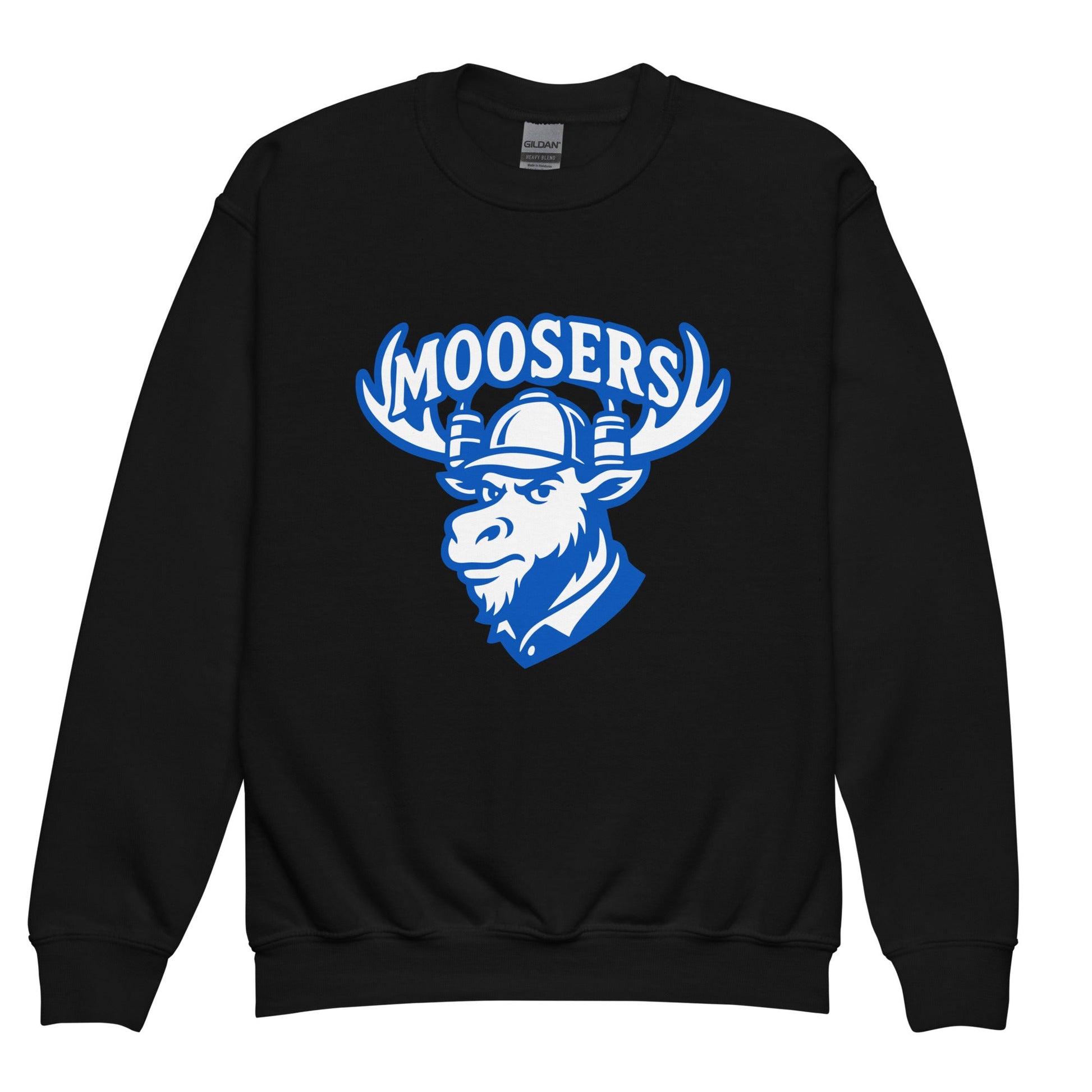 Classic | Youth Sweatshirt | Moosers | Mascot Logo