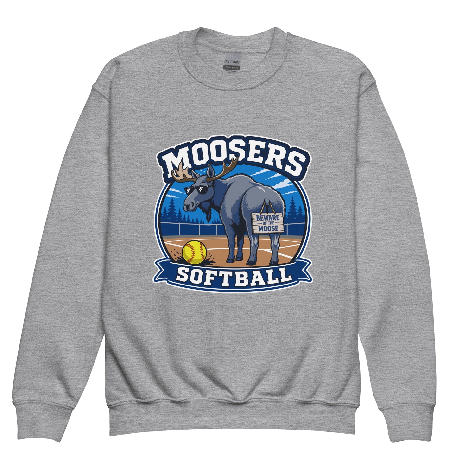 Classic | Youth Sweatshirt | Moosers | Moose Diamond Mark Logo