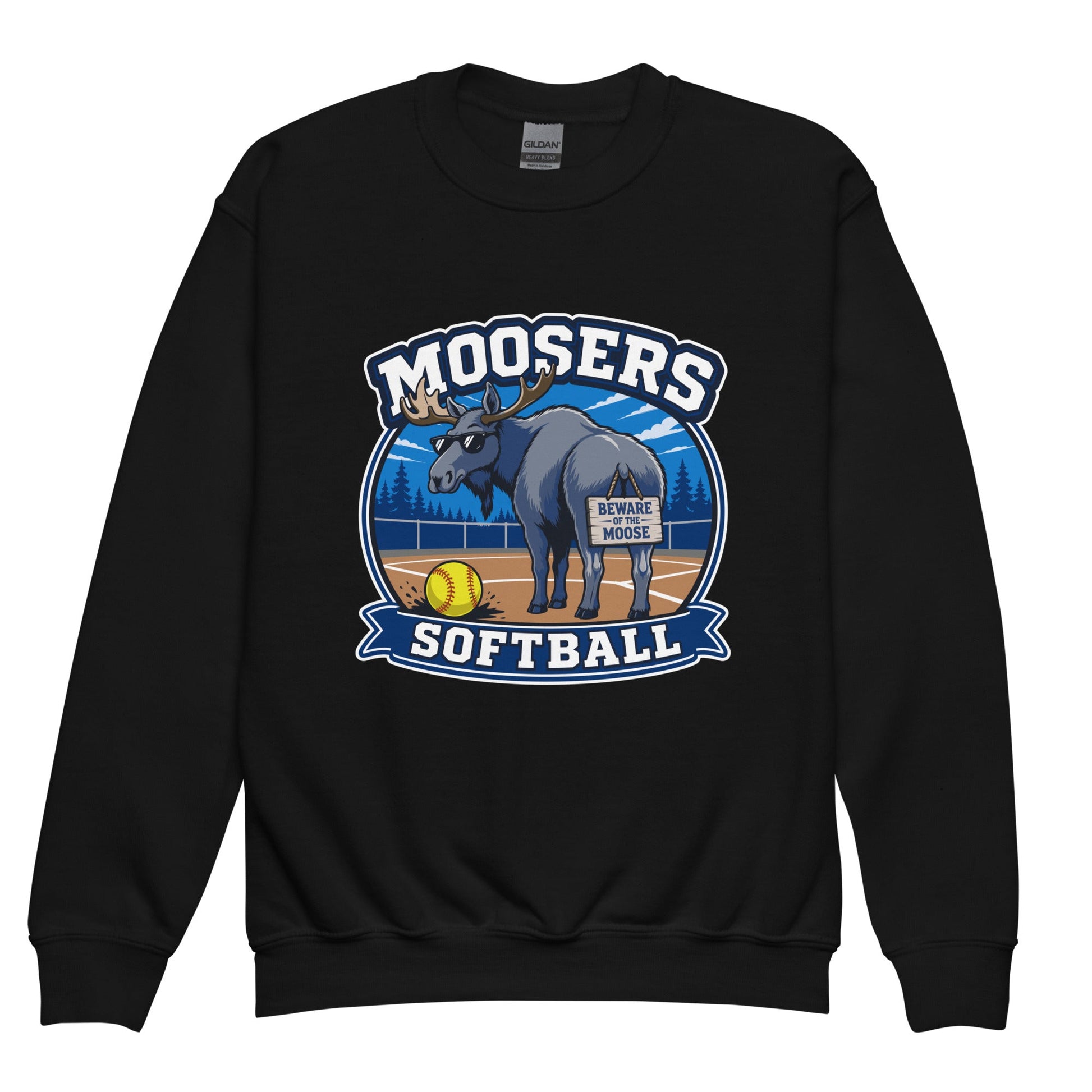 Classic | Youth Sweatshirt | Moosers | Moose Diamond Mark Logo