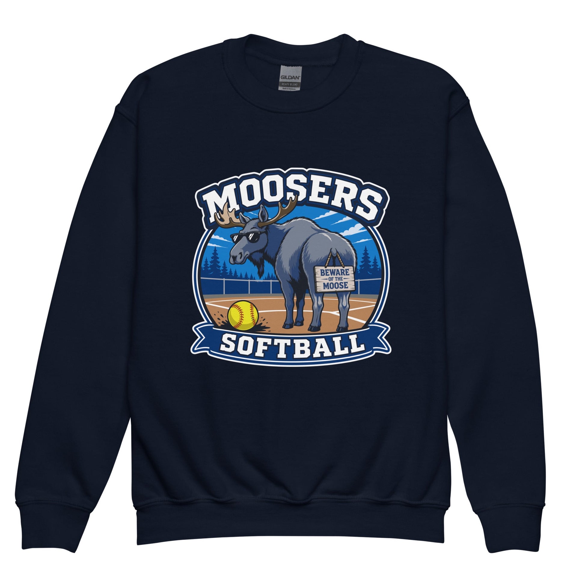 Classic | Youth Sweatshirt | Moosers | Moose Diamond Mark Logo