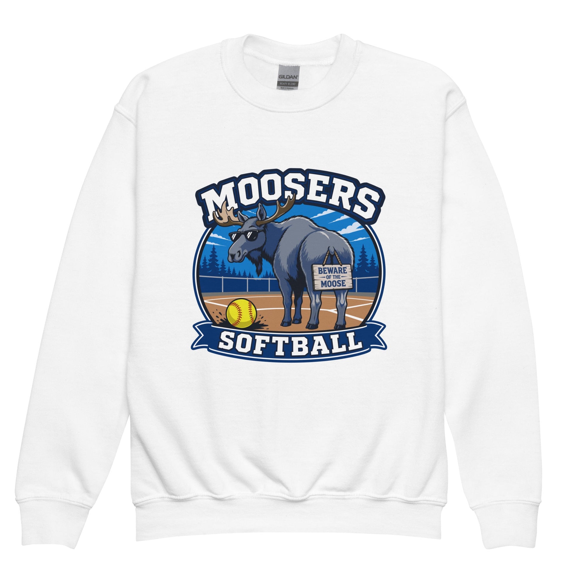 Classic | Youth Sweatshirt | Moosers | Moose Diamond Mark Logo