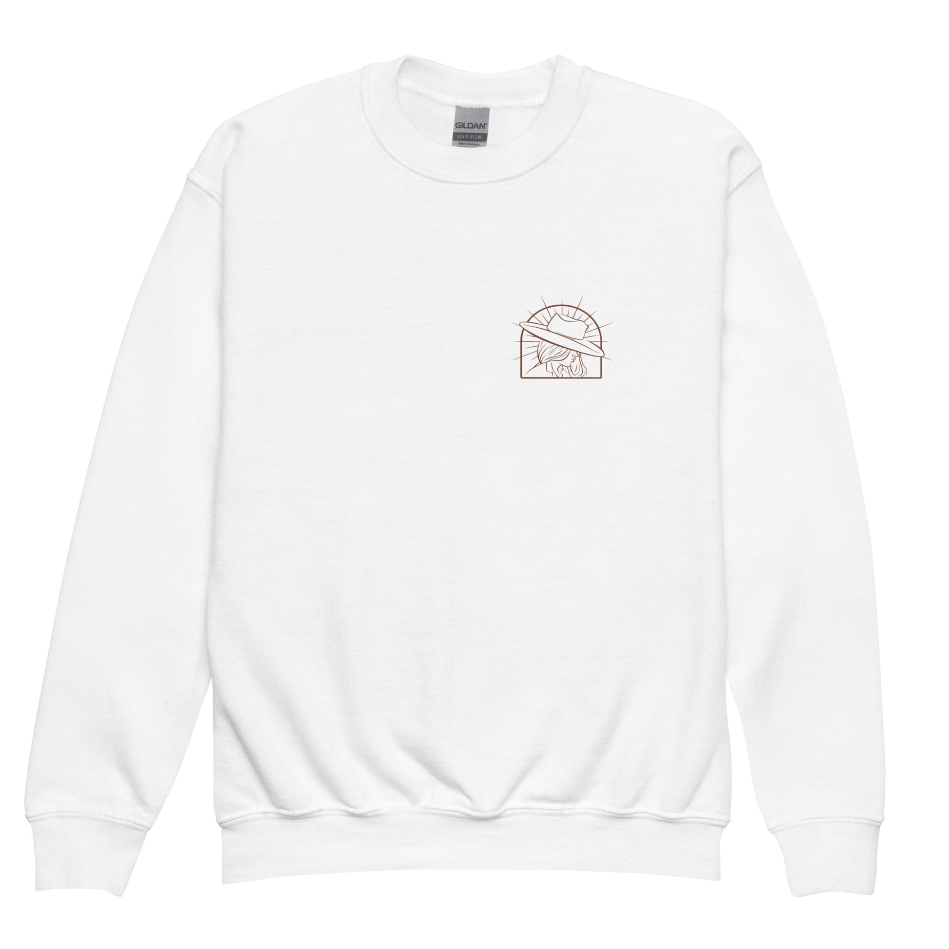 Classic | Youth Sweatshirt | Morningstar Equine | Burnt Logo Logo