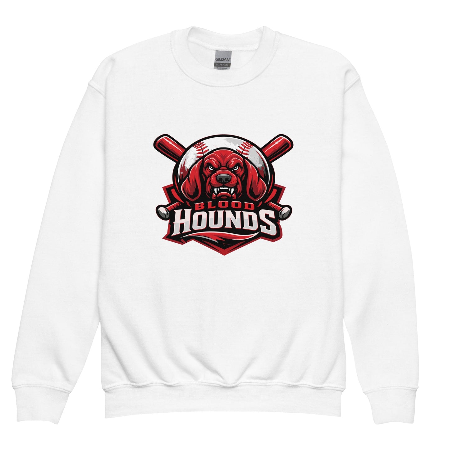 Classic | Youth Sweatshirt | Mountain House Bloodhounds | Blood Hounds Logo