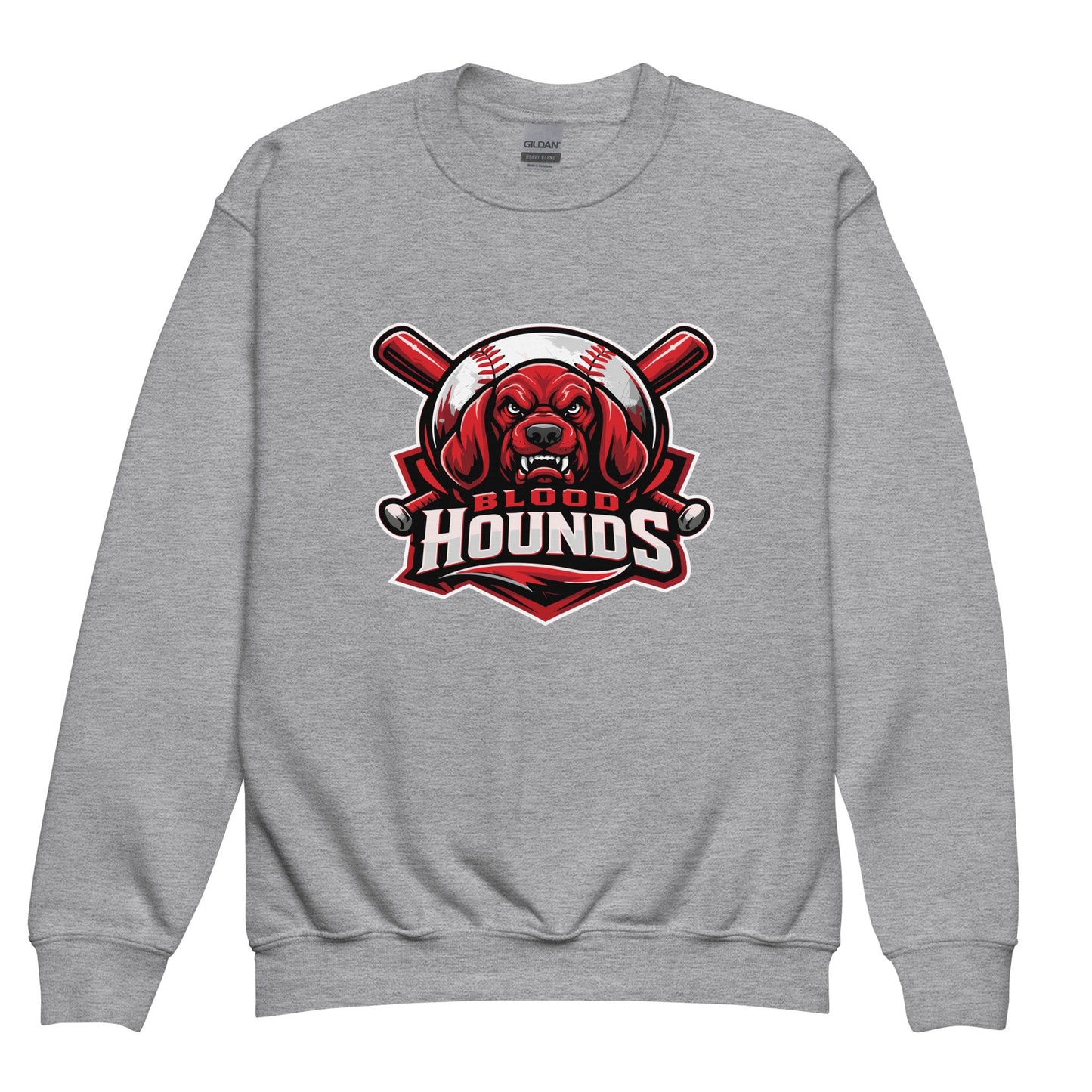 Classic | Youth Sweatshirt | Mountain House Bloodhounds | Blood Hounds Logo