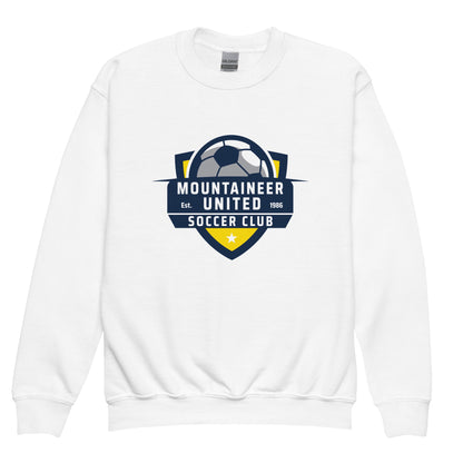 Classic | Youth Sweatshirt | Mountaineer United Soccer Club | Alpine Crest Logo