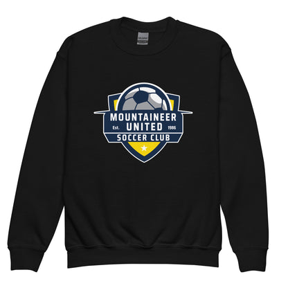 Classic | Youth Sweatshirt | Mountaineer United Soccer Club | Alpine Crest Logo
