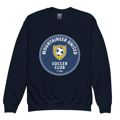 Classic | Youth Sweatshirt | Mountaineer United Soccer Club | Badge Logo