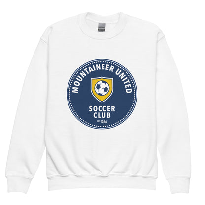 Classic | Youth Sweatshirt | Mountaineer United Soccer Club | Badge Logo