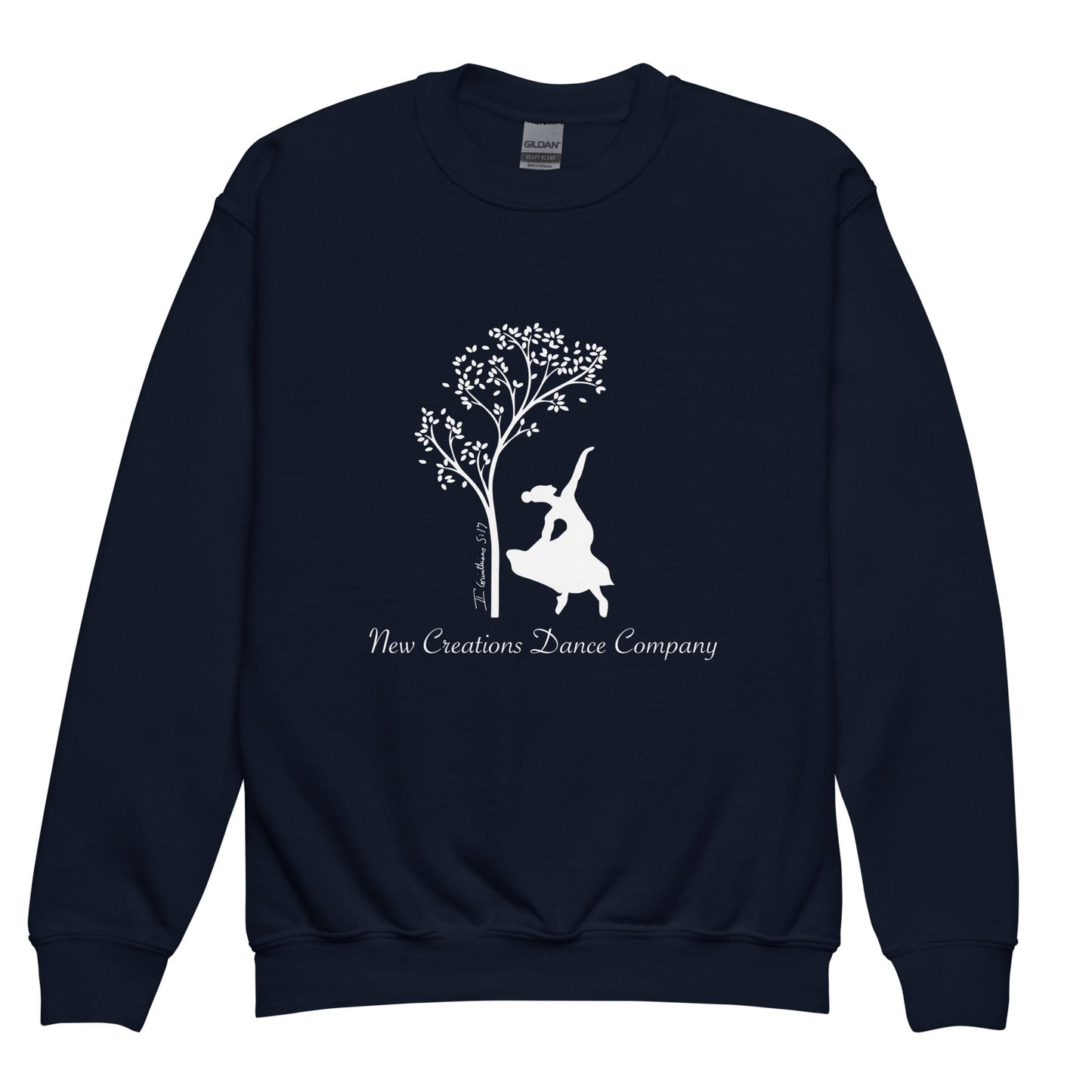 Classic | Youth Sweatshirt | New Creations Dance Company | Alt Logo