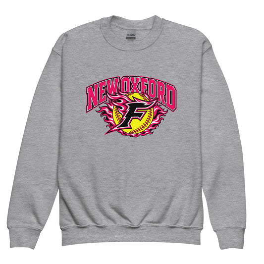 Classic | Youth Sweatshirt | New Oxford Girls Softball Association | Valor Logo
