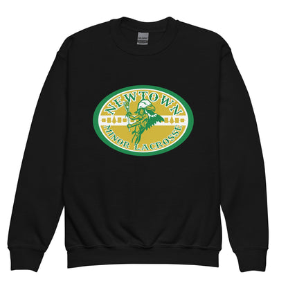 Classic | Youth Sweatshirt | Newtown Minor Lacrosse | Emblem Logo