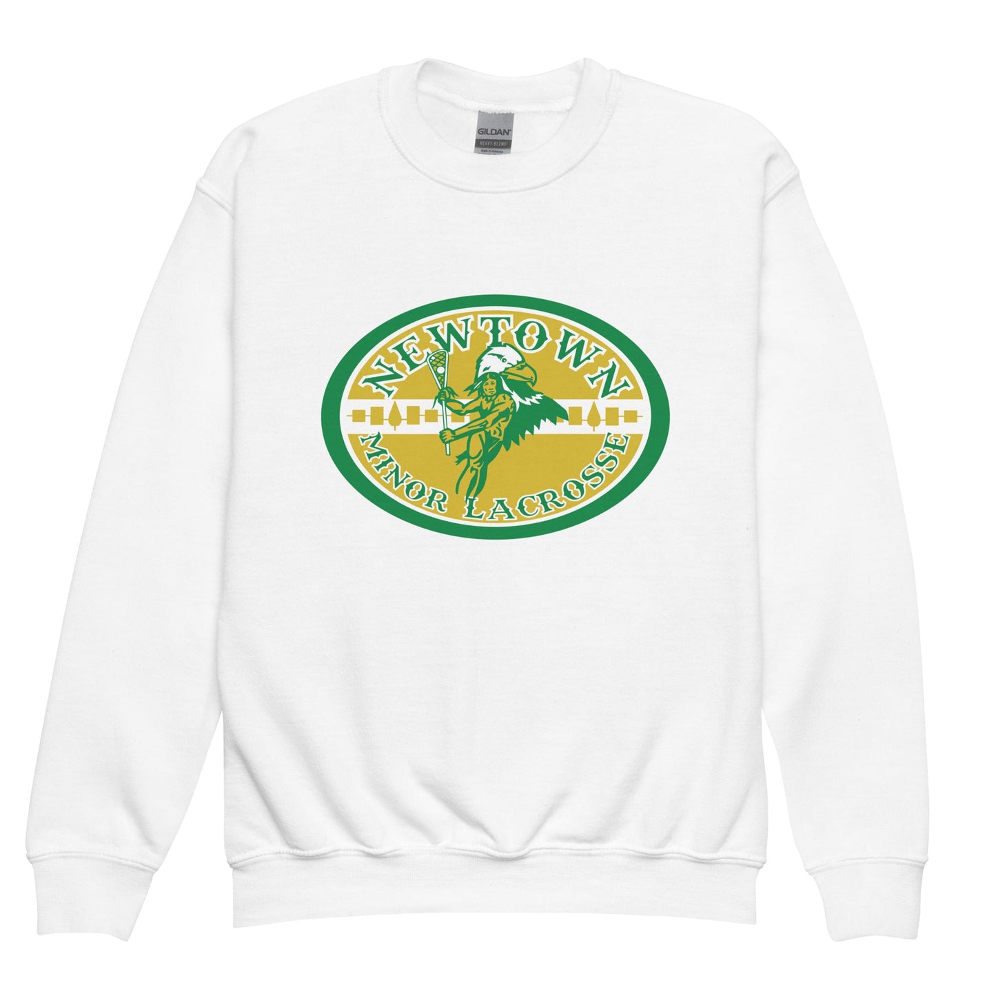 Classic | Youth Sweatshirt | Newtown Minor Lacrosse | Emblem Logo