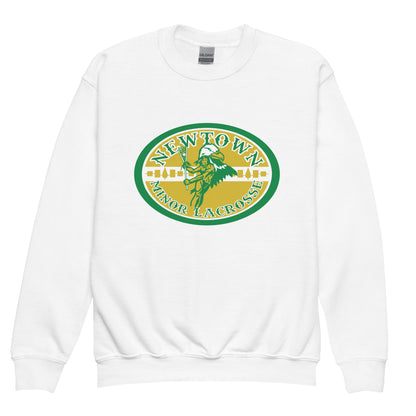 Classic | Youth Sweatshirt | Newtown Minor Lacrosse | Emblem Logo