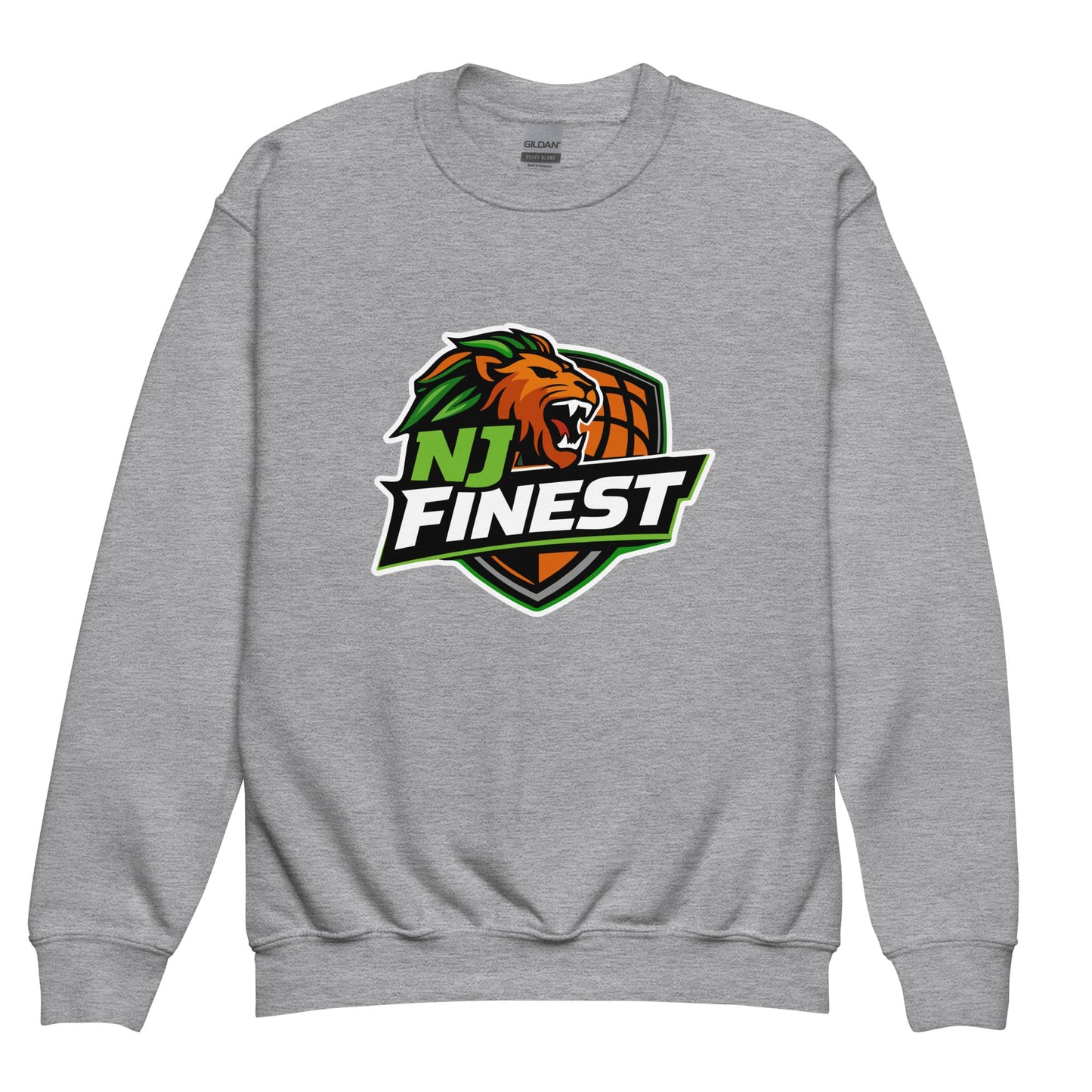 Classic | Youth Sweatshirt | NJ Finest AAU Elite | Emblem Logo