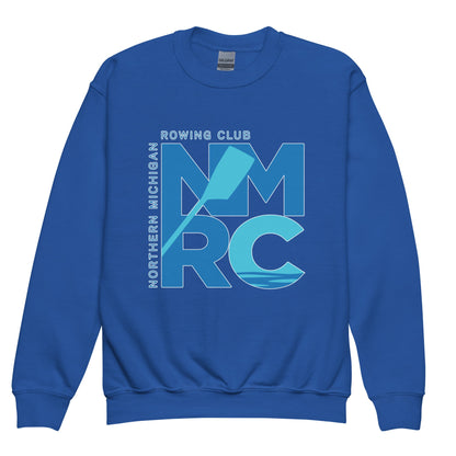 Classic | Youth Sweatshirt | Northern Michigan Rowing | Modern Script Logo