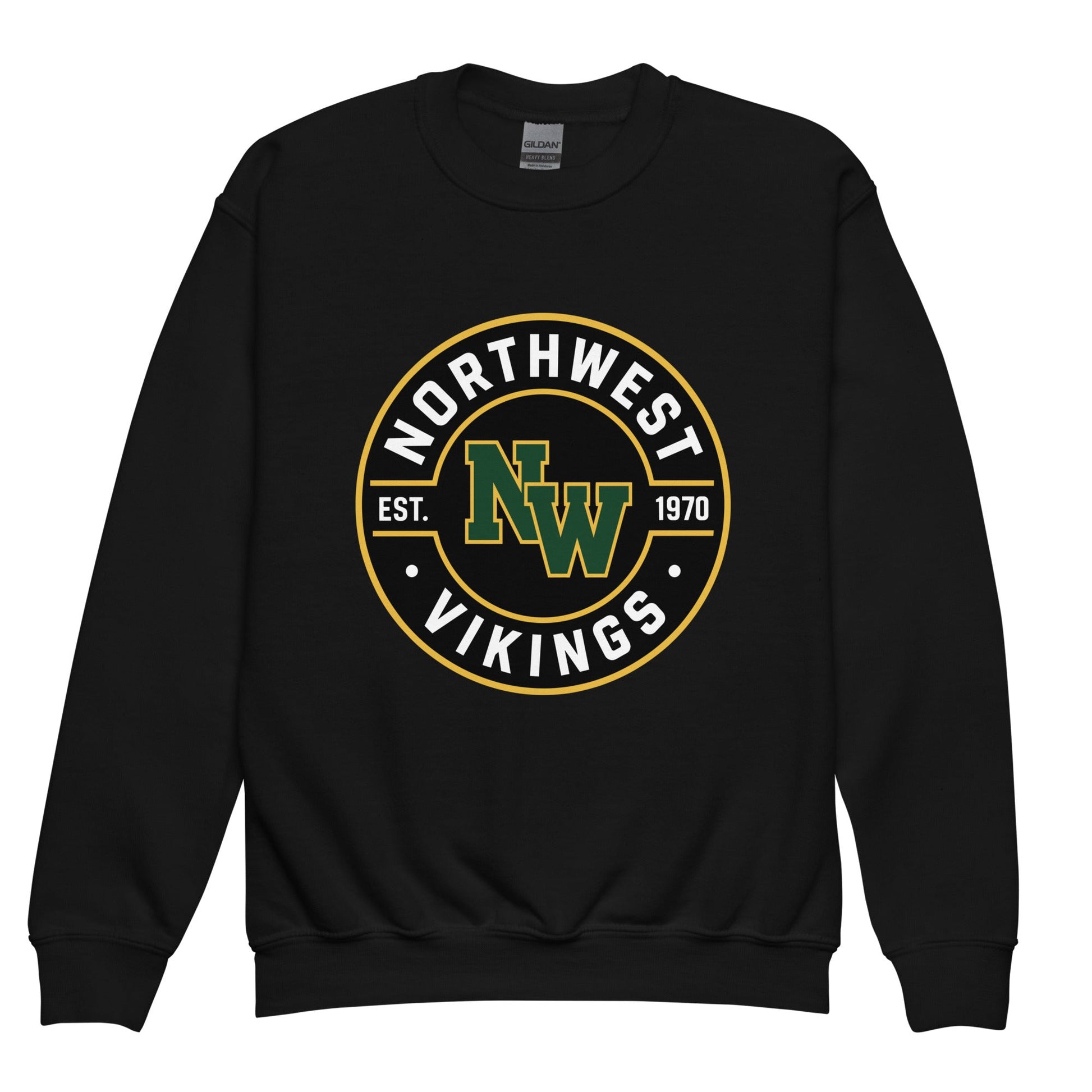 Classic | Youth Sweatshirt | Northwest High School | Badge Logo
