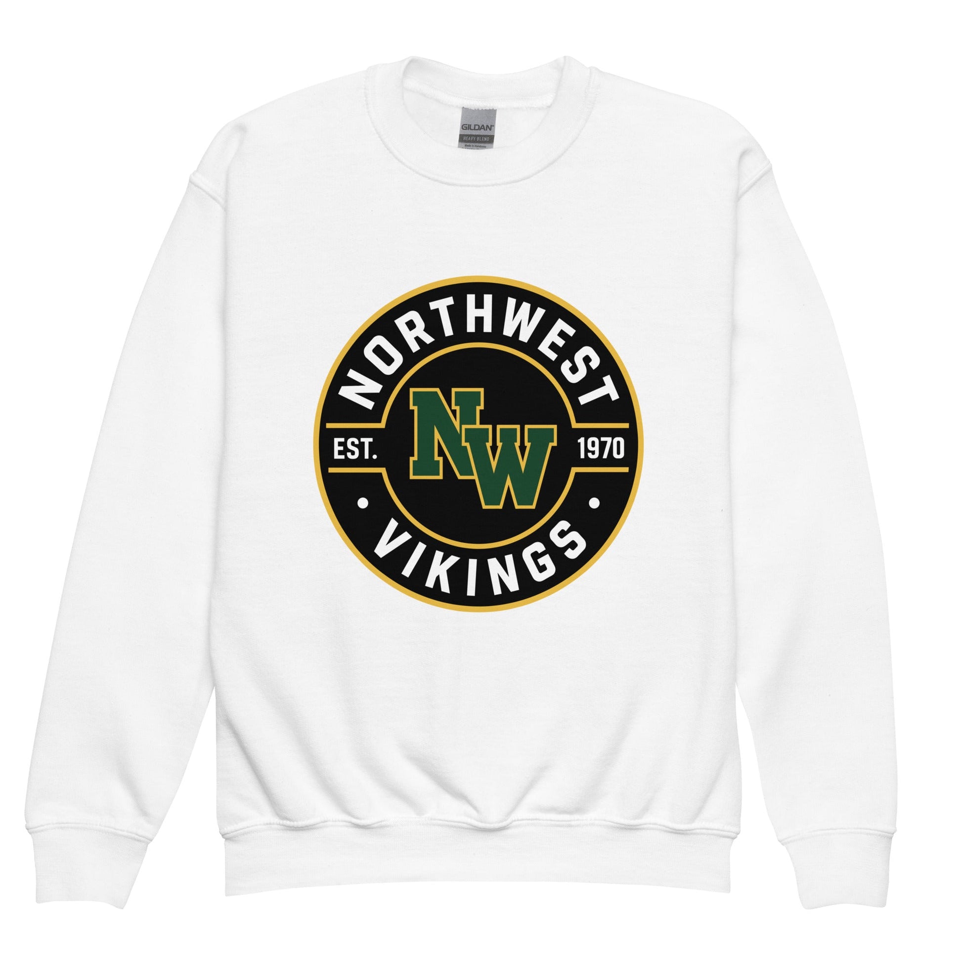 Classic | Youth Sweatshirt | Northwest High School | Badge Logo