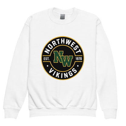 Classic | Youth Sweatshirt | Northwest High School | Badge Logo