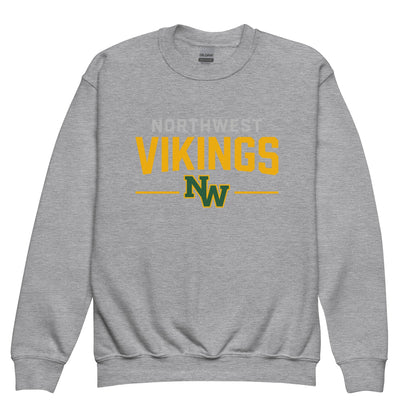 Classic | Youth Sweatshirt | Northwest High School | Vikings Logo