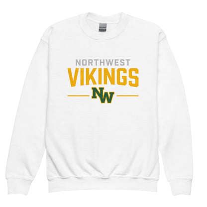 Classic | Youth Sweatshirt | Northwest High School | Vikings Logo