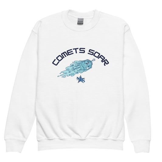 Classic | Youth Sweatshirt | Norton Elementary School | Comets Soar Logo