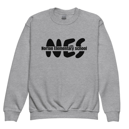 Classic | Youth Sweatshirt | Norton Elementary School | NES Script Logo