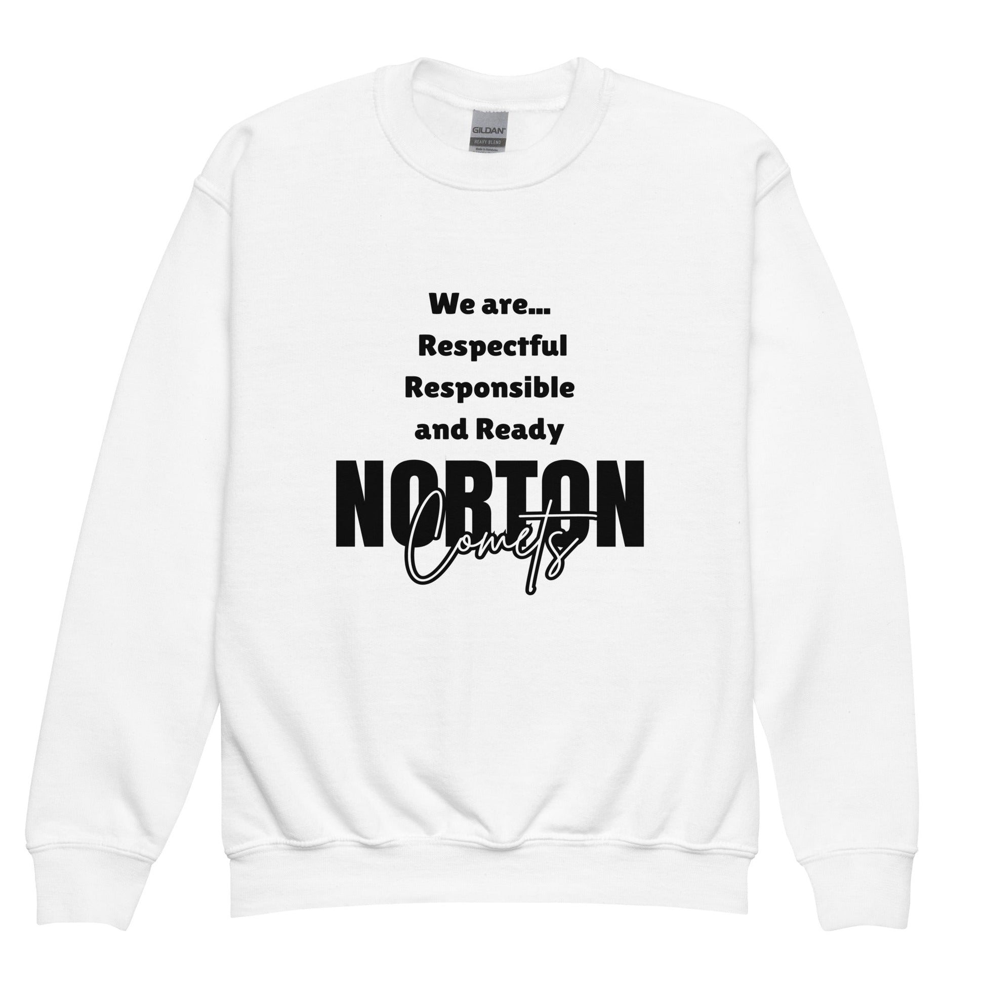 Classic | Youth Sweatshirt | Norton Elementary School | We are... Logo