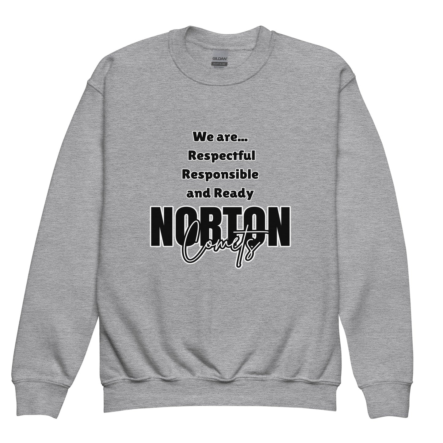 Classic | Youth Sweatshirt | Norton Elementary School | We are... Logo