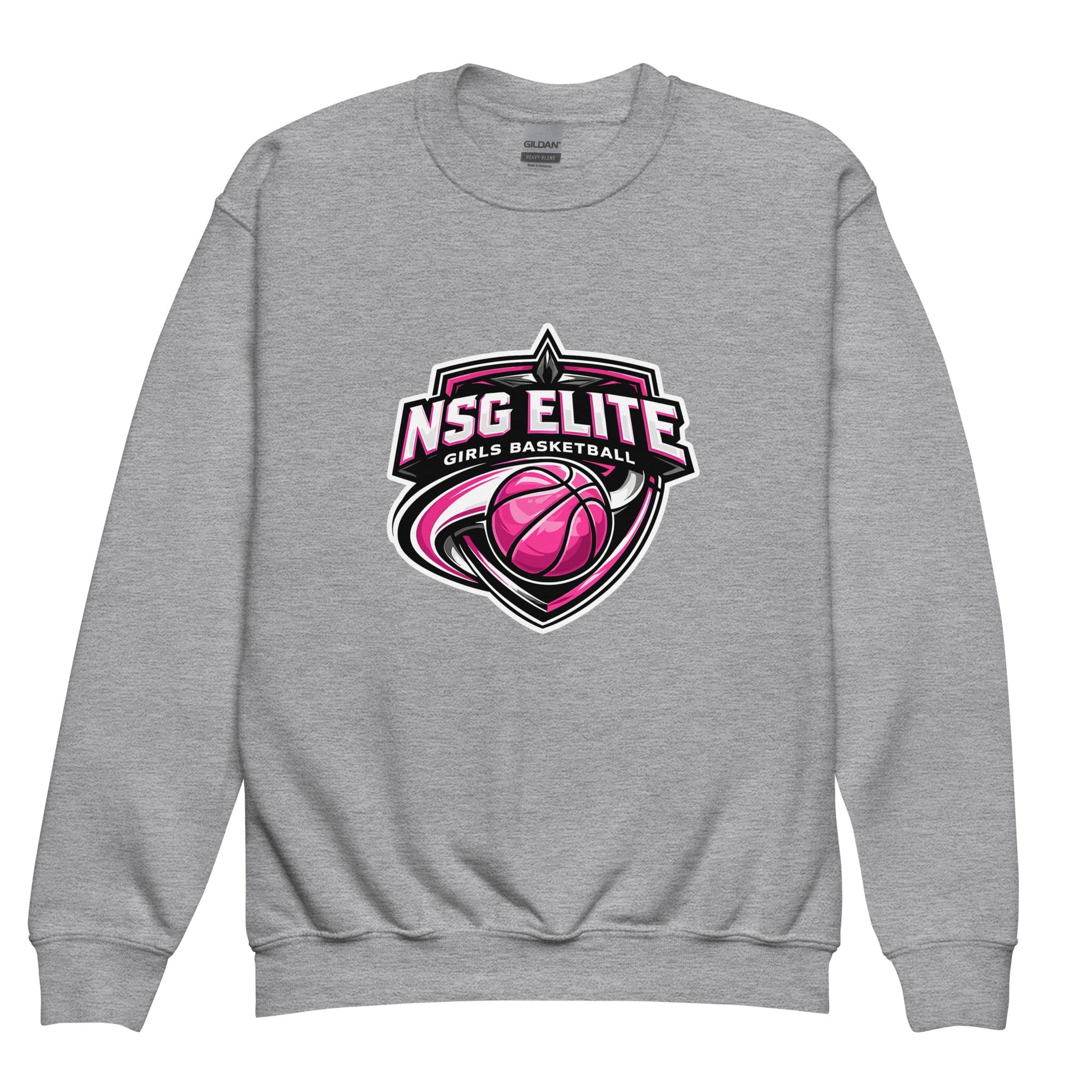 Classic | Youth Sweatshirt | NSG Elite Women’s Basketball | Vanguard Shield Logo