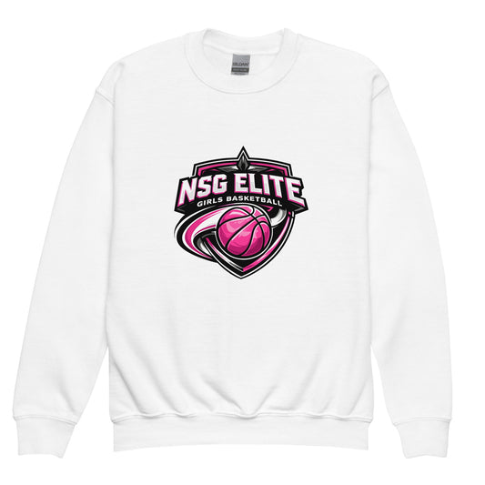 Classic | Youth Sweatshirt | NSG Elite Women’s Basketball | Vanguard Shield Logo
