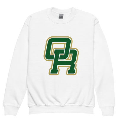Classic | Youth Sweatshirt | Oakridge Flag Football | Varsity Interlock Logo