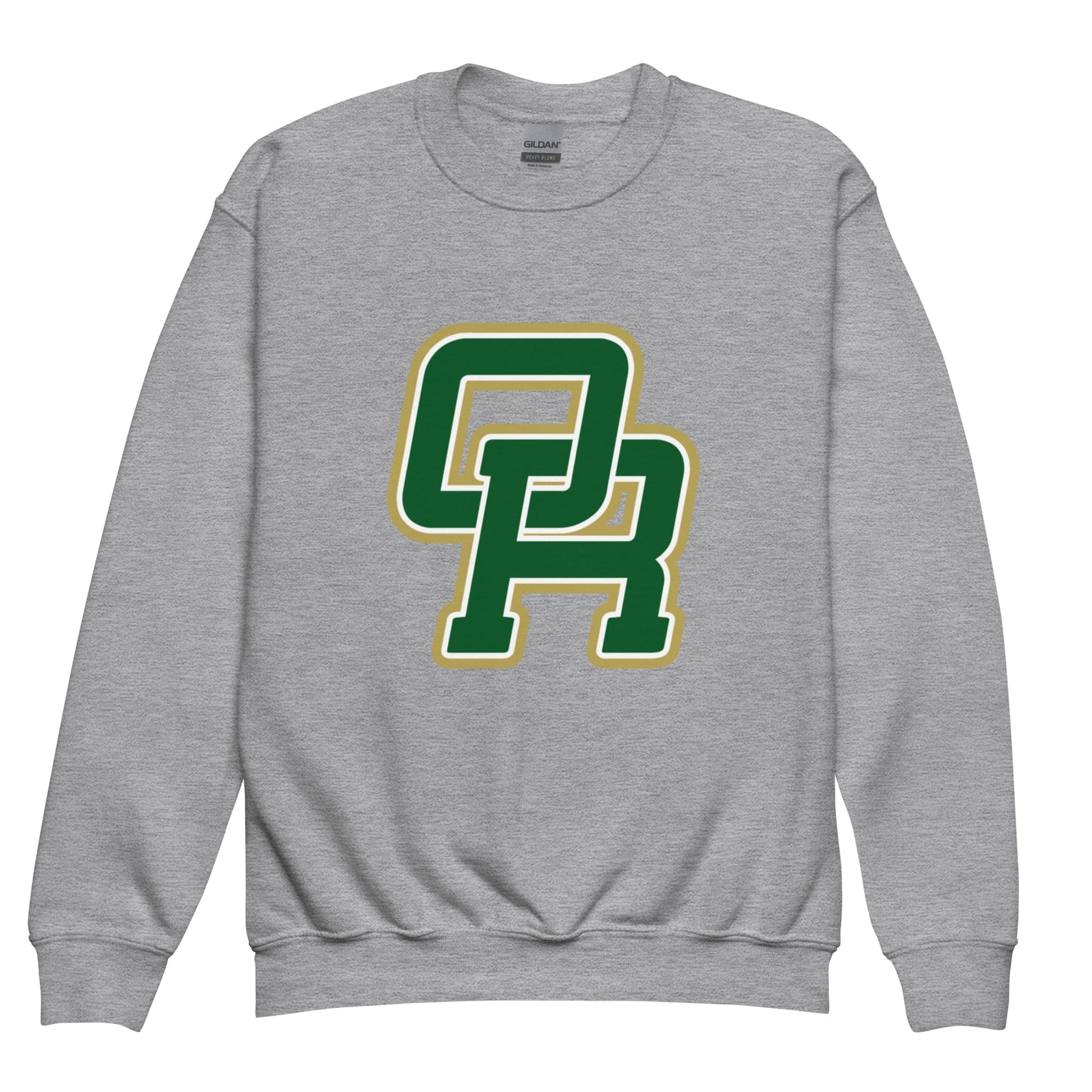 Classic | Youth Sweatshirt | Oakridge Flag Football | Varsity Interlock Logo