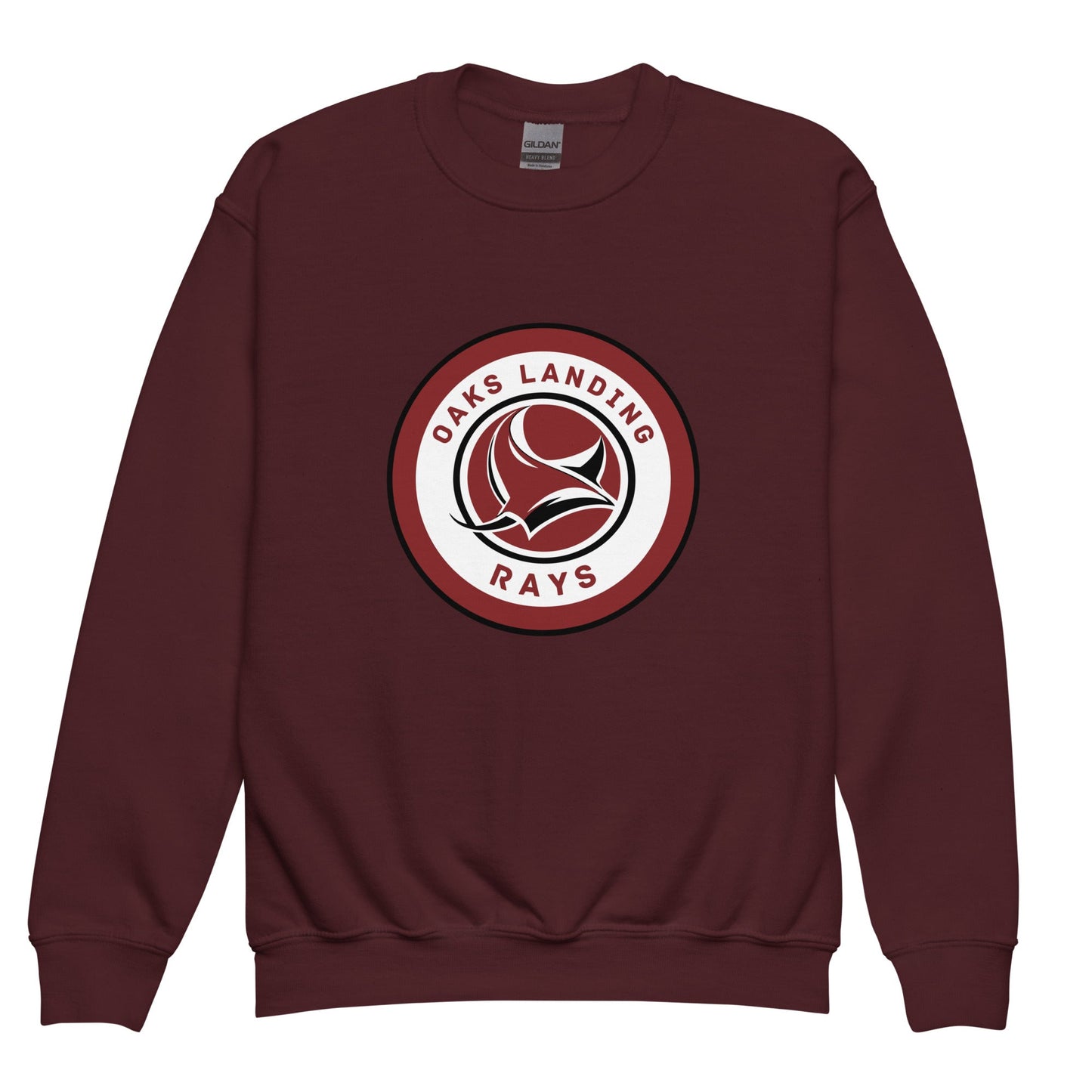 Classic | Youth Sweatshirt | OAKS LANDING RAYS | Badge Logo