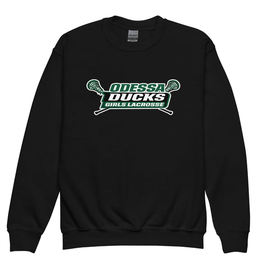 Classic | Youth Sweatshirt | Odessa Girls Lacrosse | Girls LAX Logo