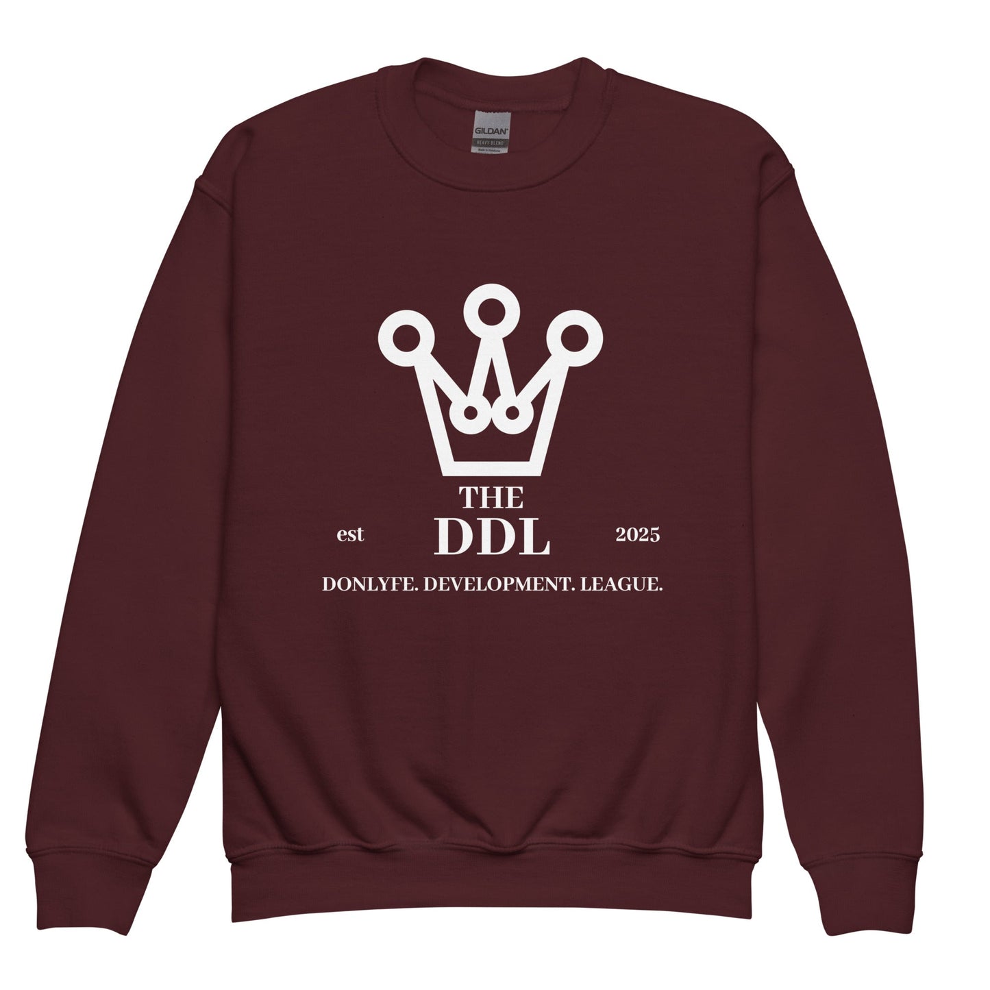 Classic | Youth Sweatshirt | Official DDL Merchandise | Crest Logo