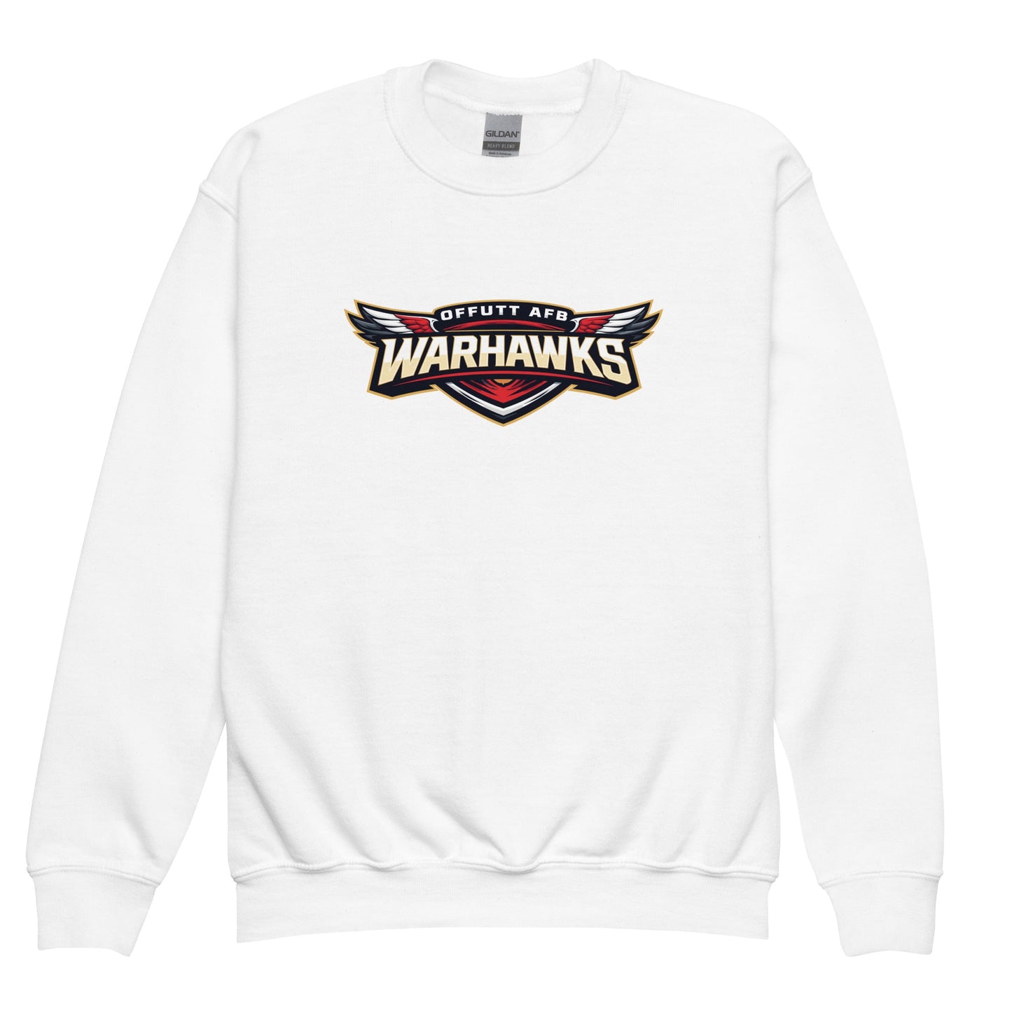 Classic | Youth Sweatshirt | Offutt AFB Warhawks | Mark Logo