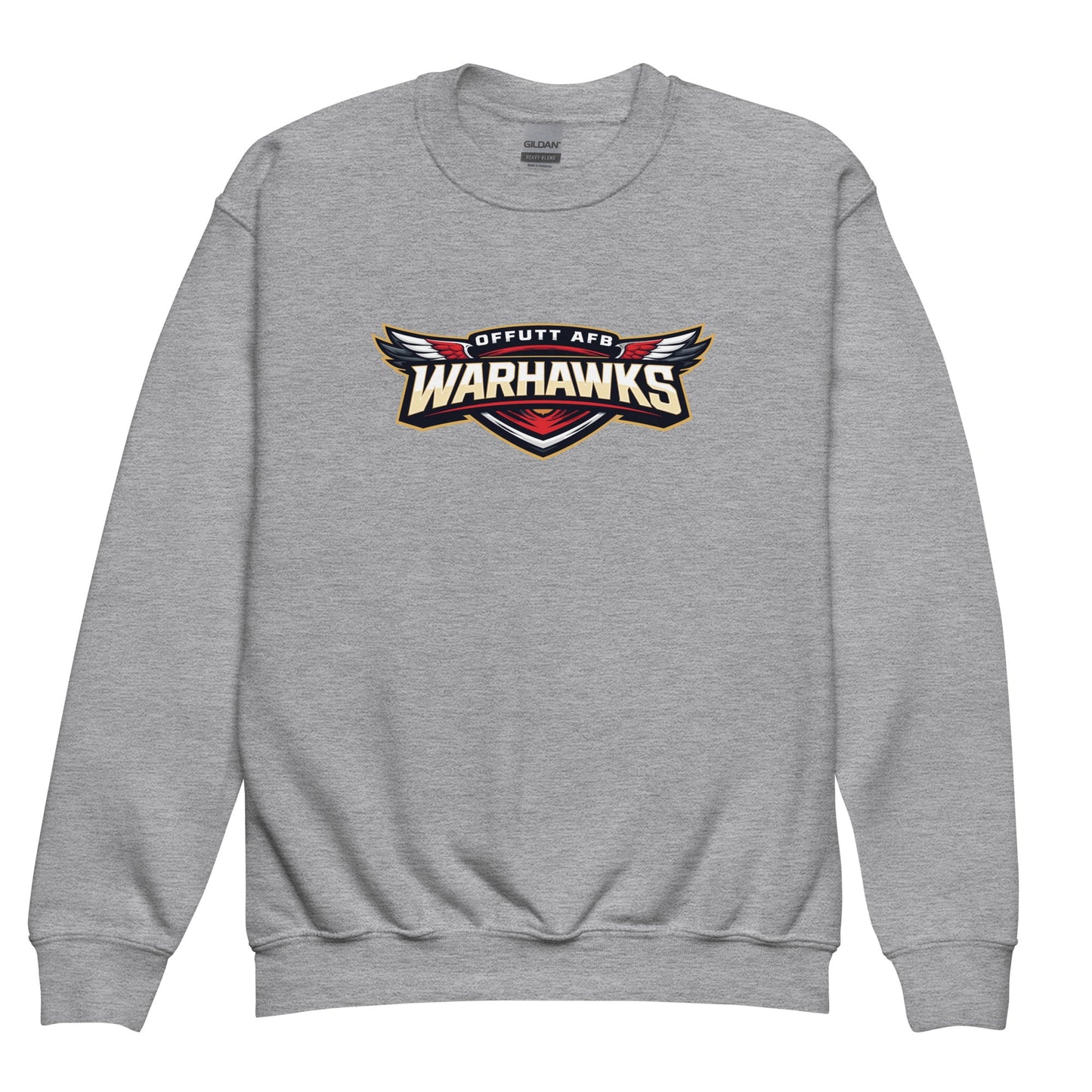 Classic | Youth Sweatshirt | Offutt AFB Warhawks | Mark Logo
